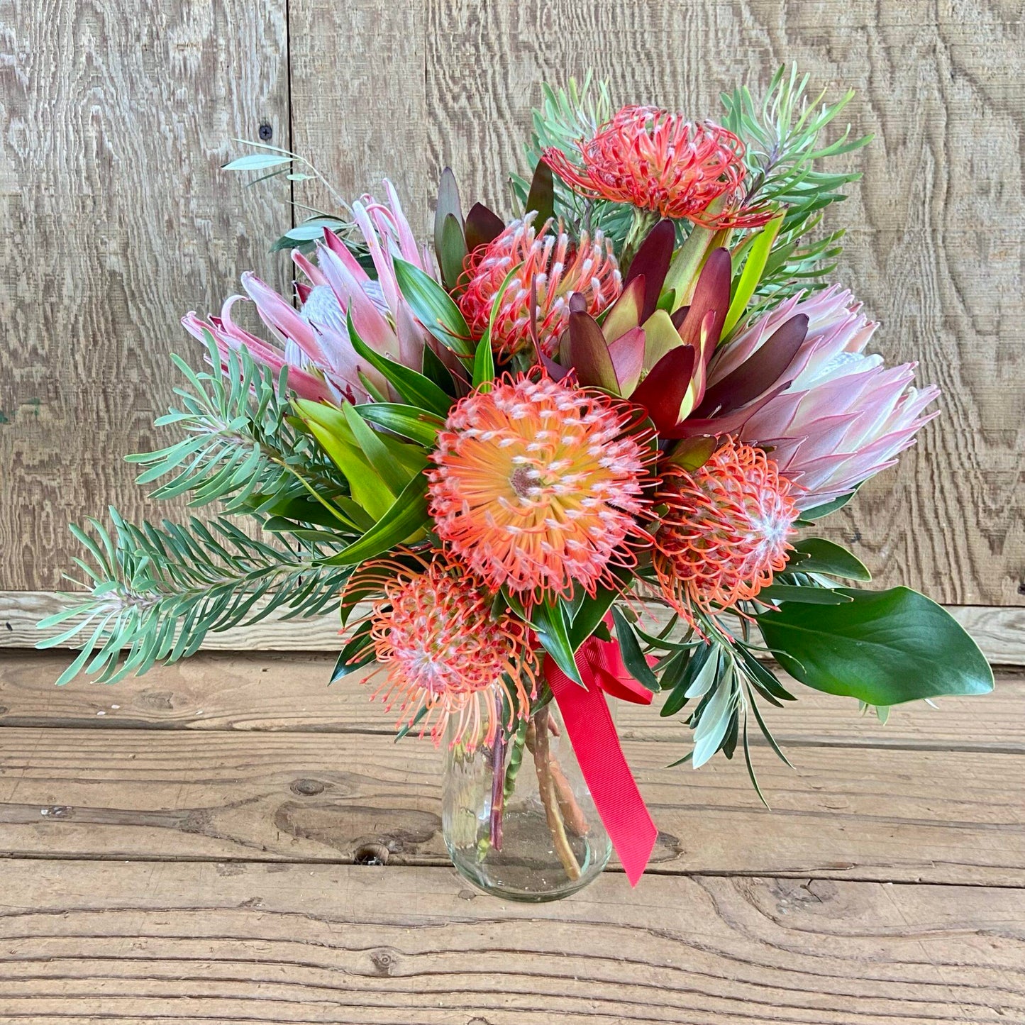 Maui Magic Gift Box with Glass Jar Vase