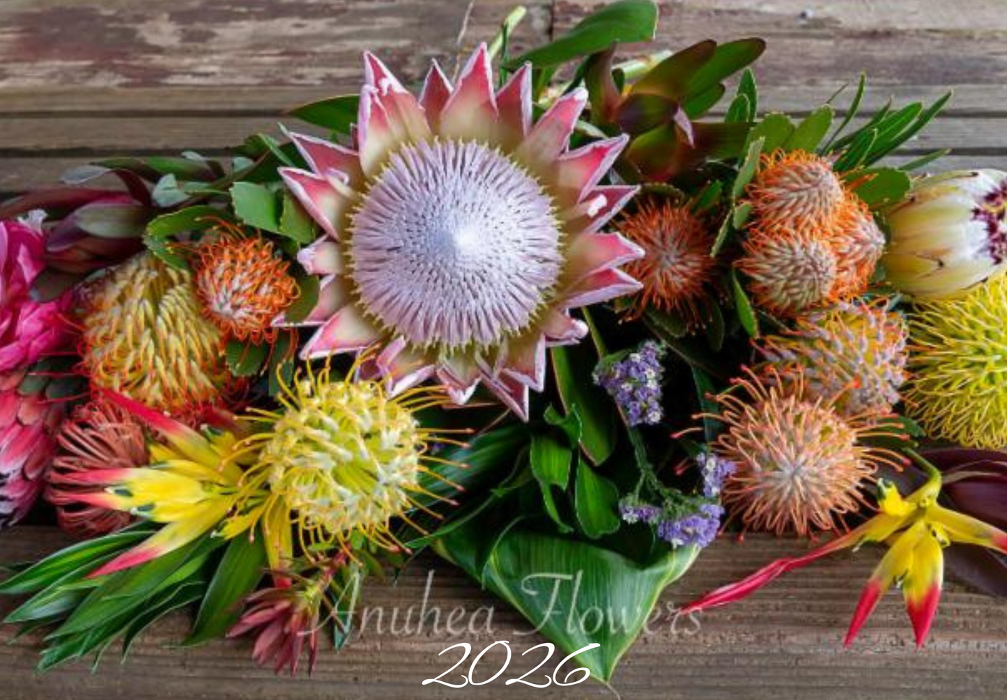 Anuhea Flowers 2026 Calendar