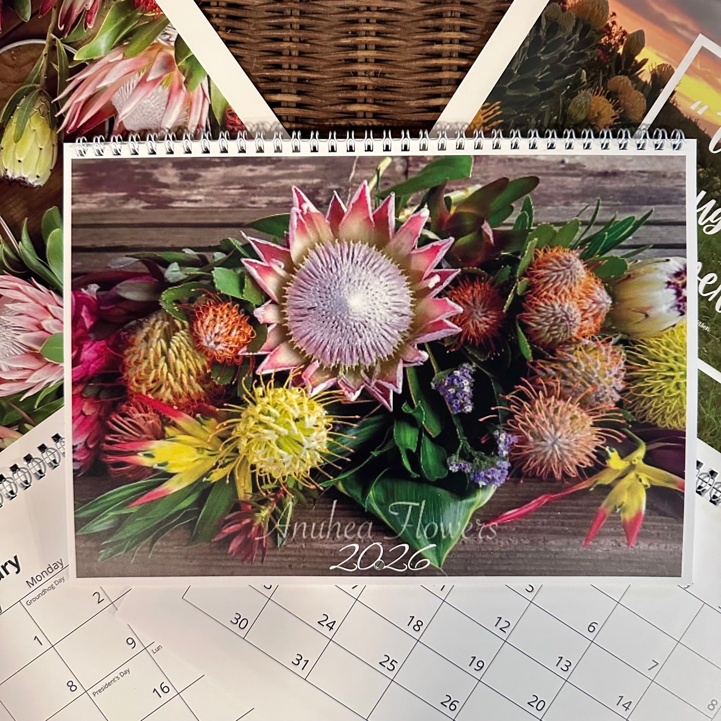 Anuhea Flowers 2026 Calendar