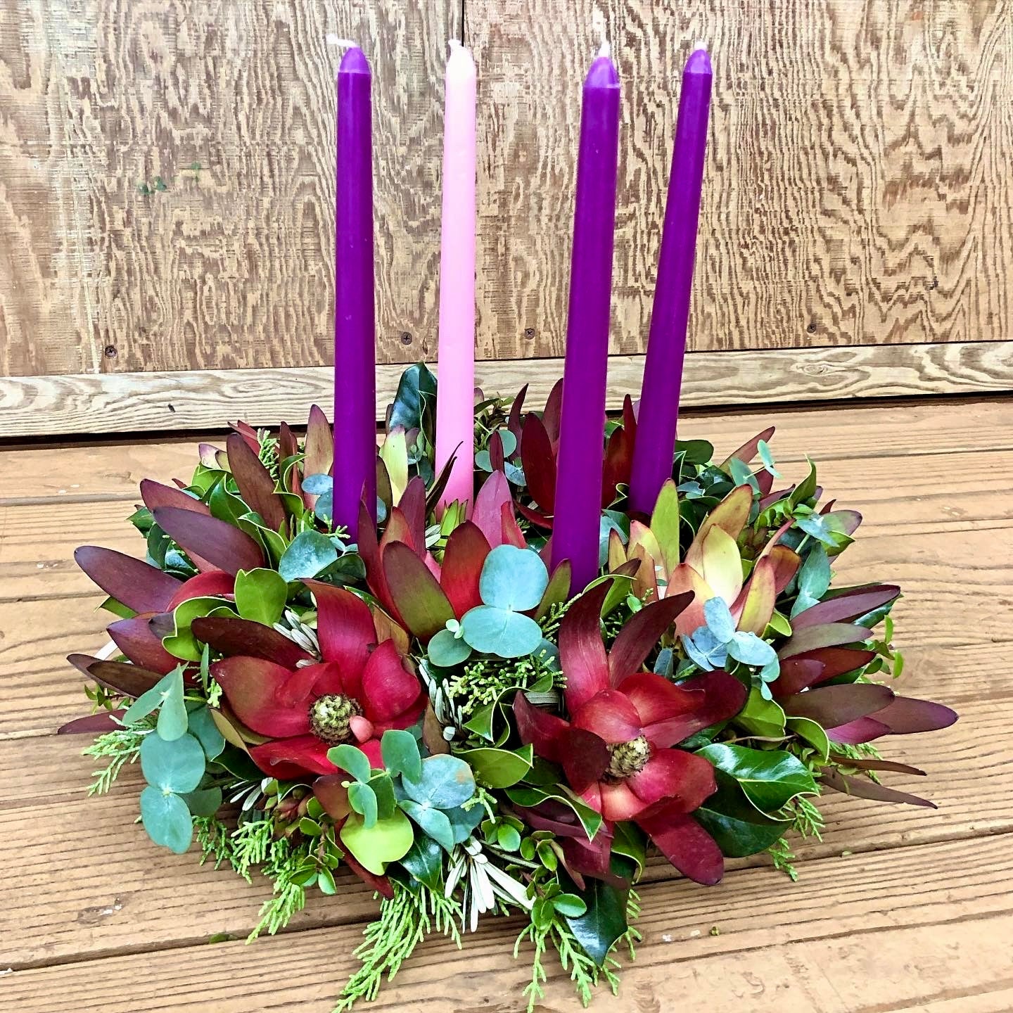 Anuhea Tabletop Advent Wreath (Includes Candles)