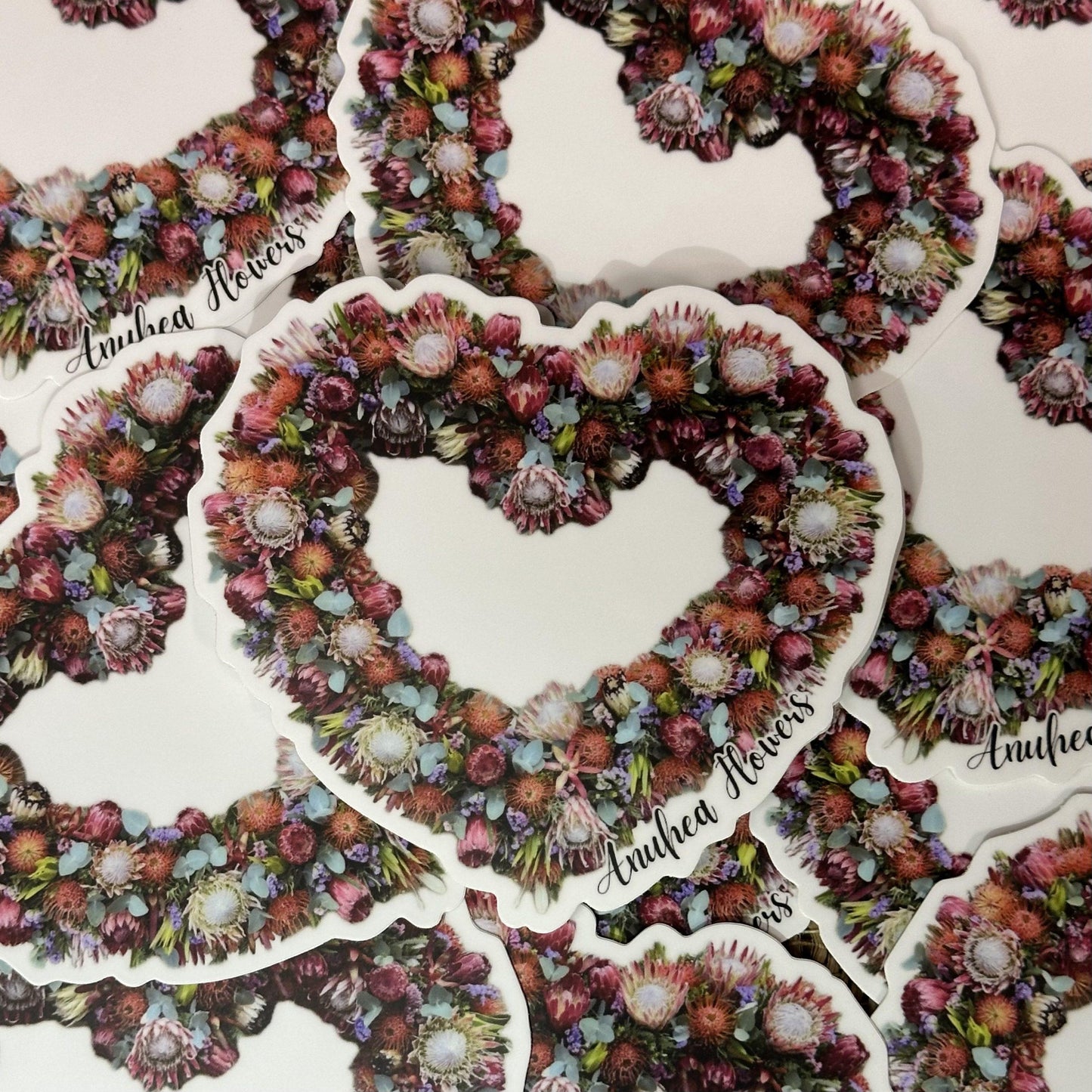 Love” 4-Pack Anuhea Flowers Stickers