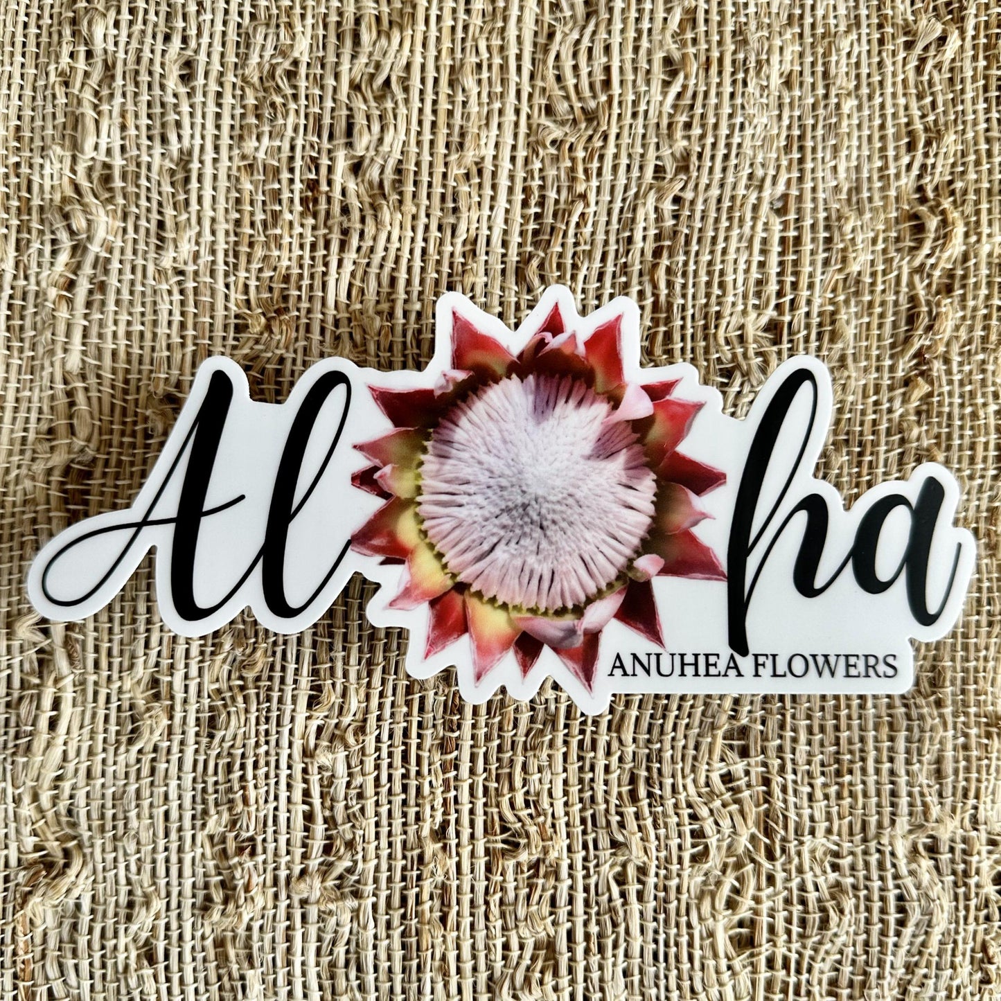 “Protea” 4-Pack of Anuhea Flowers Stickers